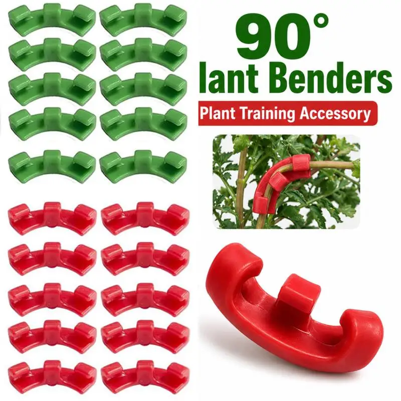 10-200PCS 90 Degree Plant Benders LST Clips, Low Stress Training Garden Tools for Plant Growth Manipulation Trainer