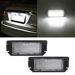 license plate lights Suitable For Kia Picanto TA For Hyundai i20 XG30 Terracan HP white LED car waterproof license plate lights