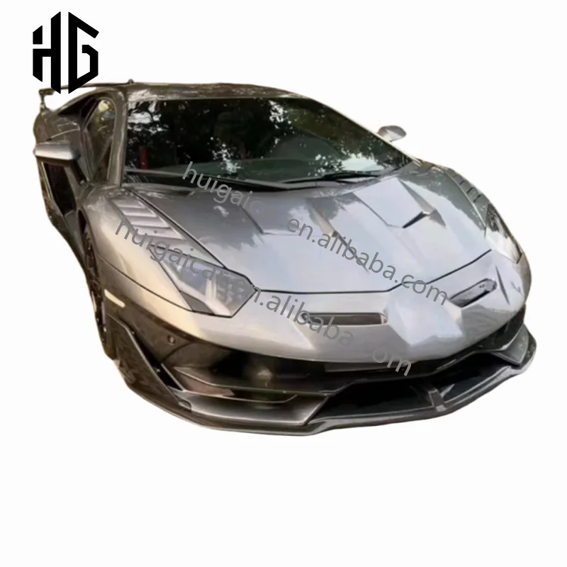 

Good Fitment Msy Style Carbon Fiber Car Bonnet Front Hood For Lamborghini Aventador Lp700 Lp720 Lp740 Engine Cover Hoods