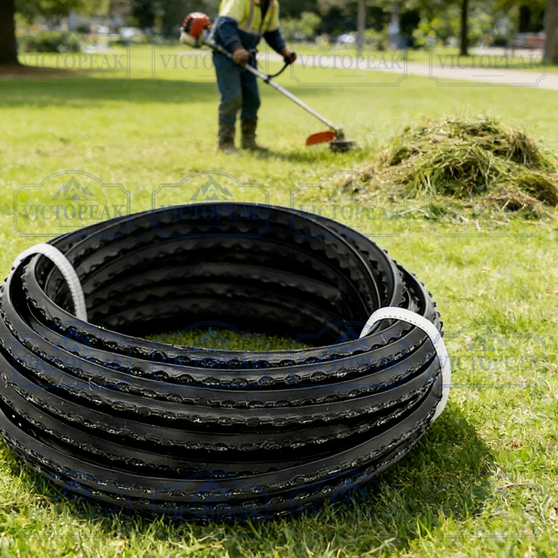 Jagged 3.0mm 5m Trimmer Line Black Durable Nylon Wire for Brush Cutter Trimmer Head Garden Power Tool Accessories Grass Cutter