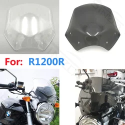 For BMW R1200R R1200 1200 R Motorcycle Windshield Windscreen Wind Deflectors 2006 - 2014 2007 2008 2009 2010 2011 2012 2013