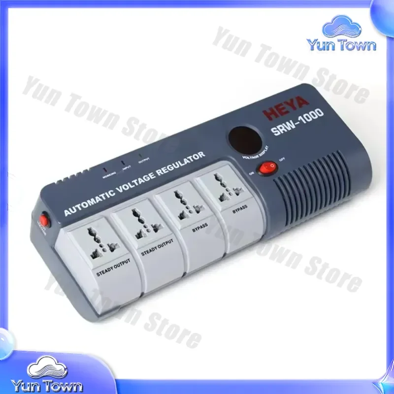 Electric Automatic AC Regulator SRW Relay Control Multifunctional Socket for Home Office 1500VA Single Phase 3 Seconds PR