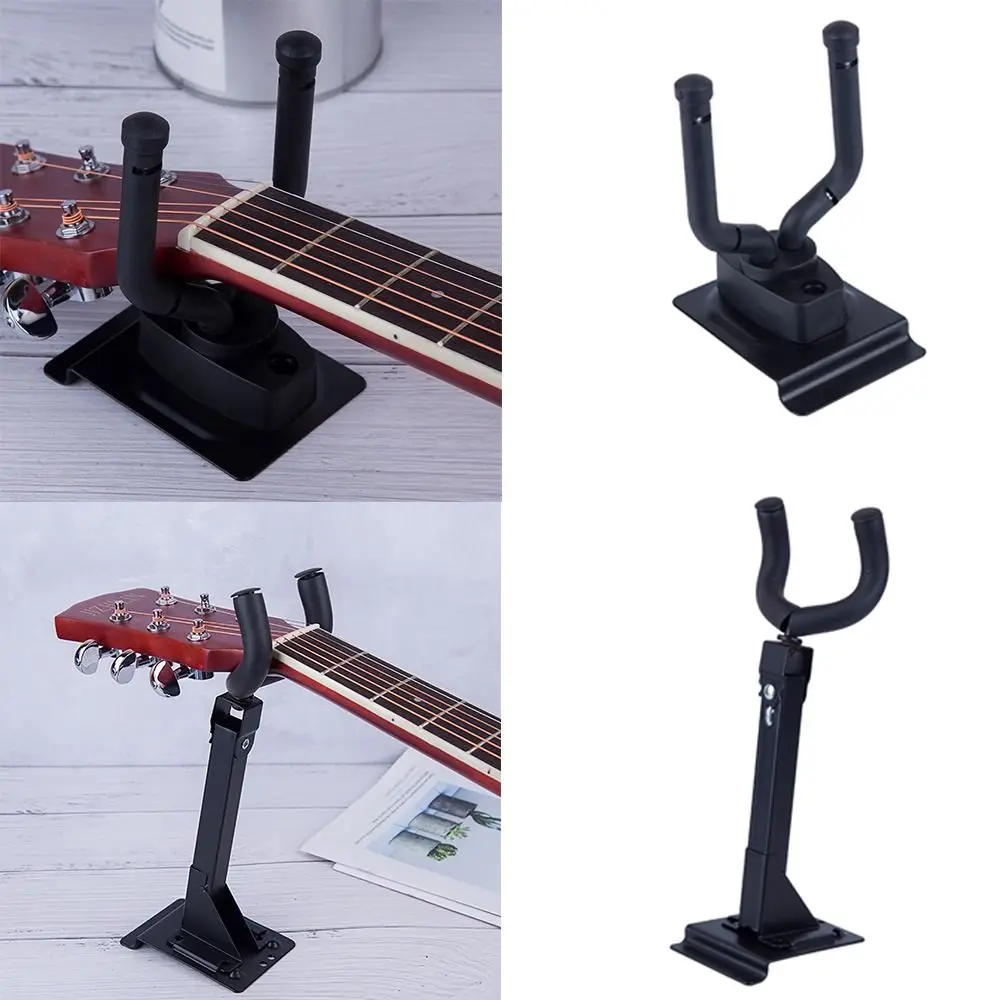 Professional Metal Guitar Hanger Hook Wall Mount Non-slip Ukulele Hanger Guitar Display Rack Bass