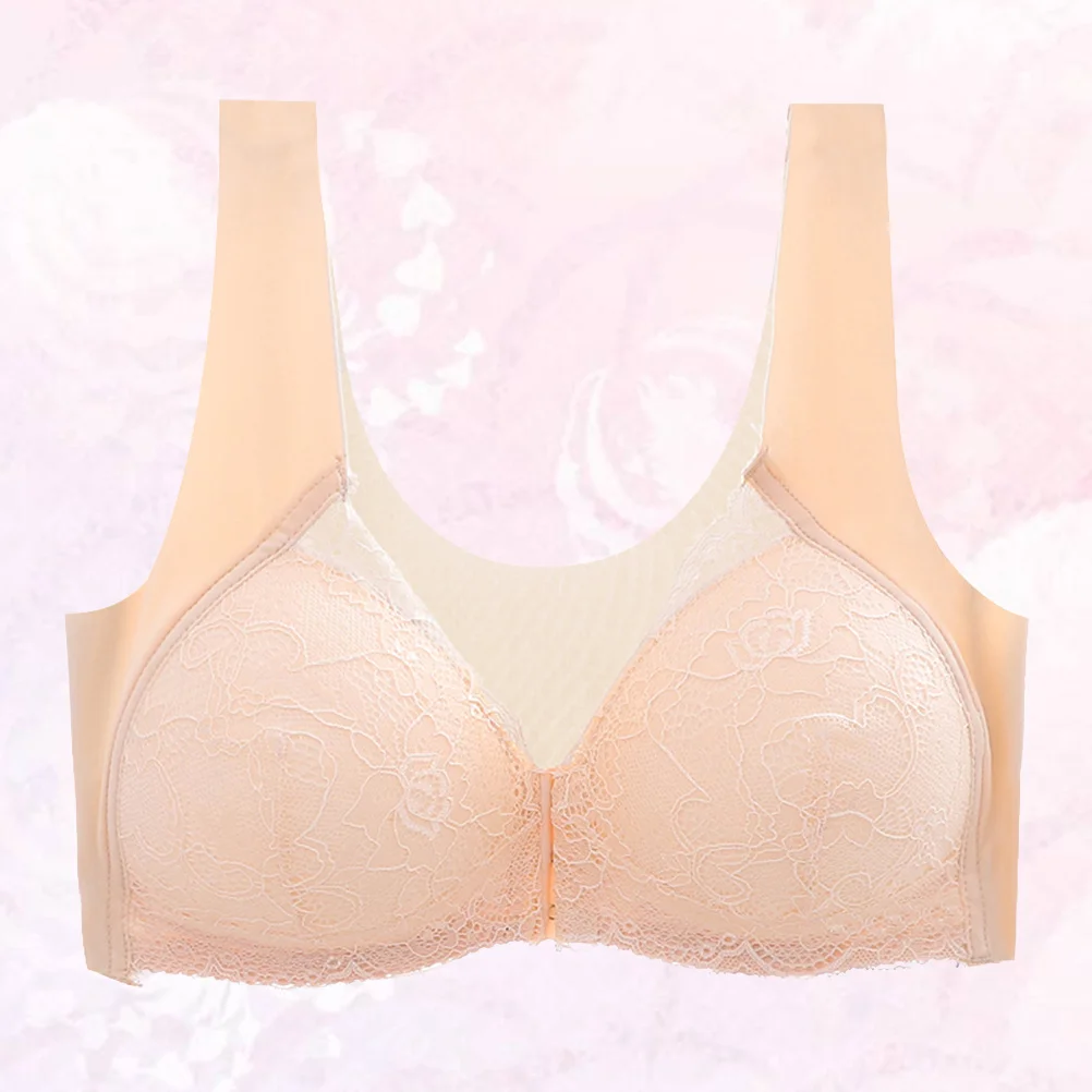 Бесшовный цельный бюстгальтер для женщин без косточек, удобная застежка спереди, гладкая посадка, поддержка на весь день, сексуальное нижнее белье для женской кожи
