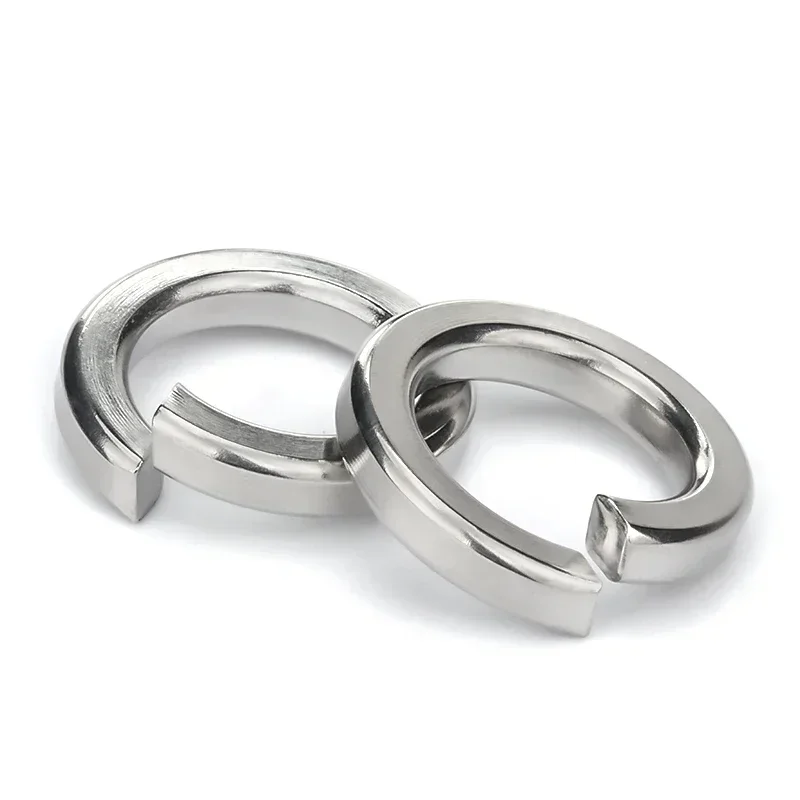M1.6 M2 M2.5 M3 - M36 304/316 stainless steel spring washers Split spring lock washers Elastomeric Washers Gaskets