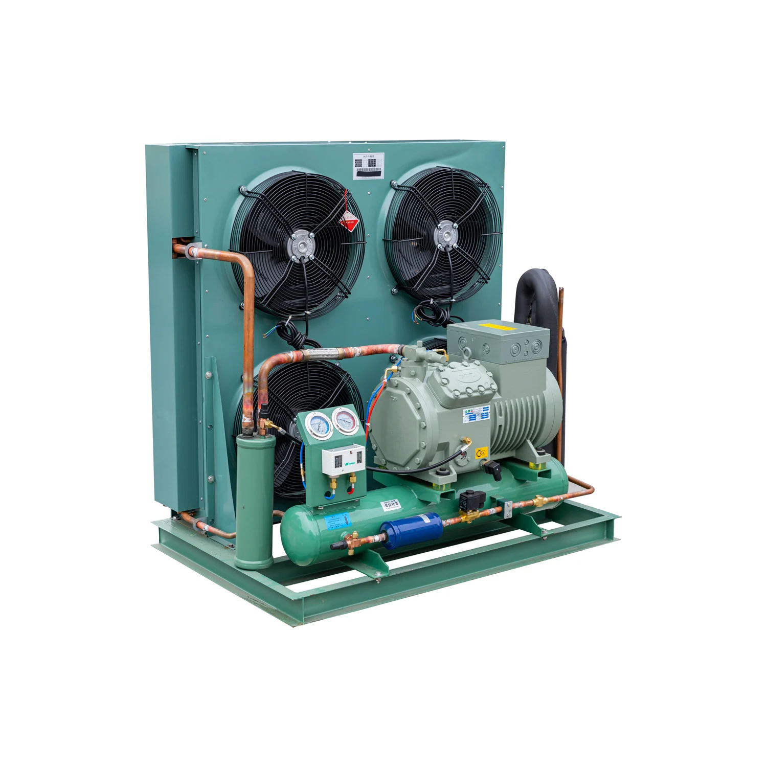 

High Quality Compressor Air Cooled Condensing Unit New Walk-In Freezer with Refrigeration Cold Rooms Marine Industries