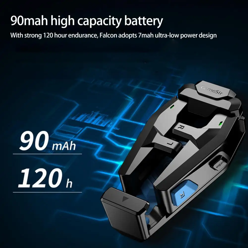 Unique Gamepad Triggers Phone Holder Portable Plug Play Shooting Game Auxiliary Gaming Trigger  Host Bracket Multifunctional