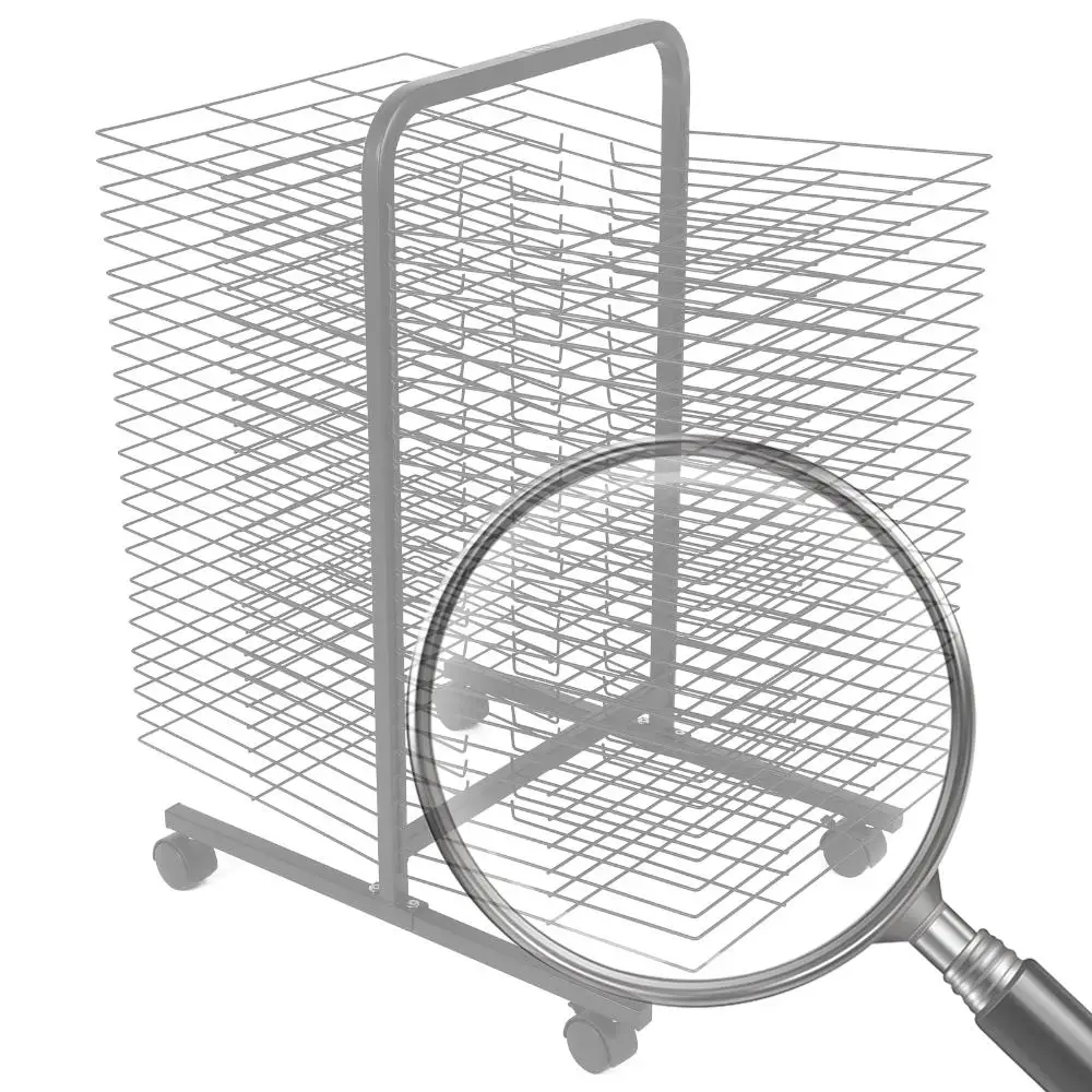 

50-этажный органайзер для хранения предметов искусства, двухсторонняя мобильная холщовая стойка, вращающаяся художественная стойка, тележка для хранения художественных произведений искусства