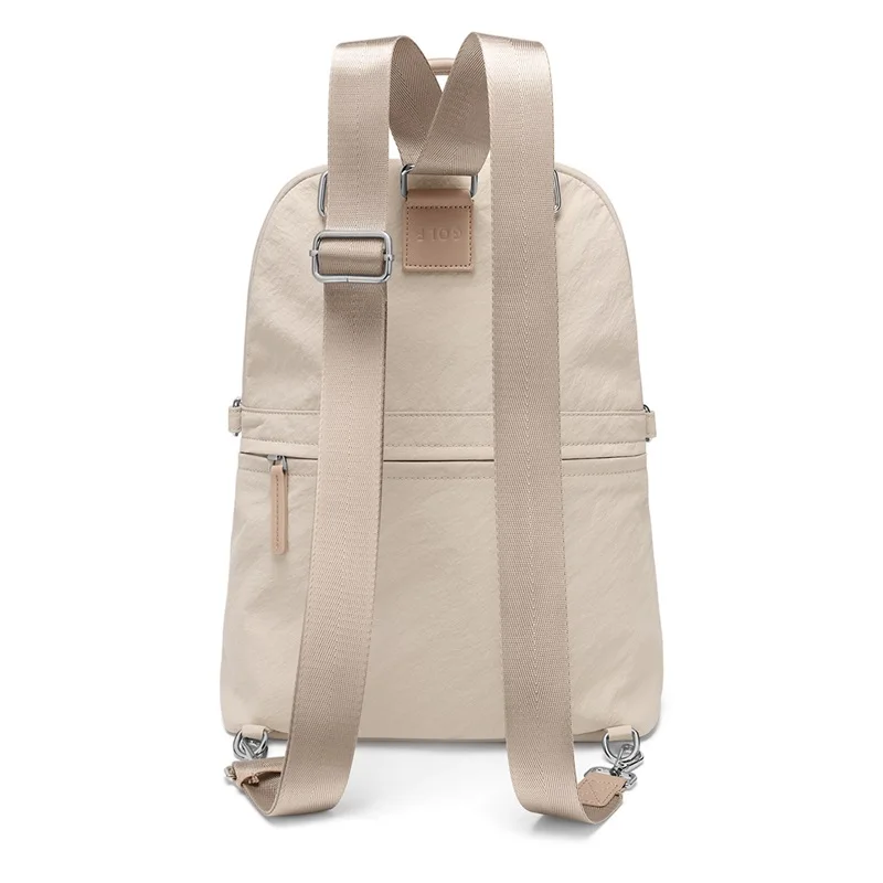 GOLF New Large Capacity Women's Backpack Waterproof Single Shoulder Commuter Bag 14 in Laptop Fashion Backpack 2025 Apricot