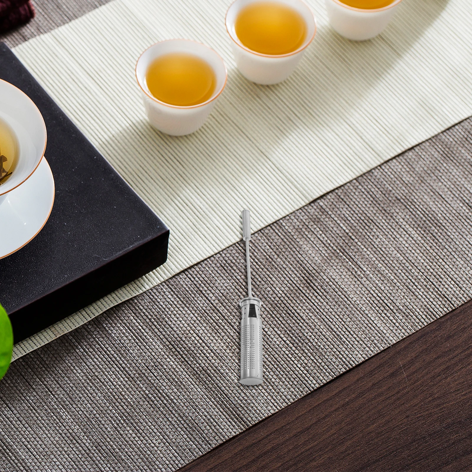 

Stainless Steel Strainer Brew Strainers Filter Infuser Tube Wire Mesh High Temperature Resistant for Loose