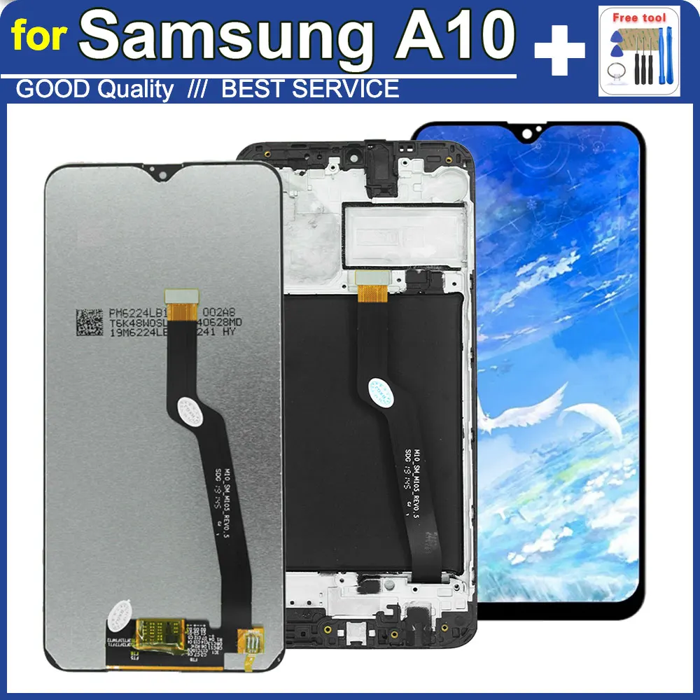 LCD for Samsung Galaxy A10 Phone LCD Display Touch Screen Digitizer Assembly  for Samung A10 A105 Screen Repair Spare Parts