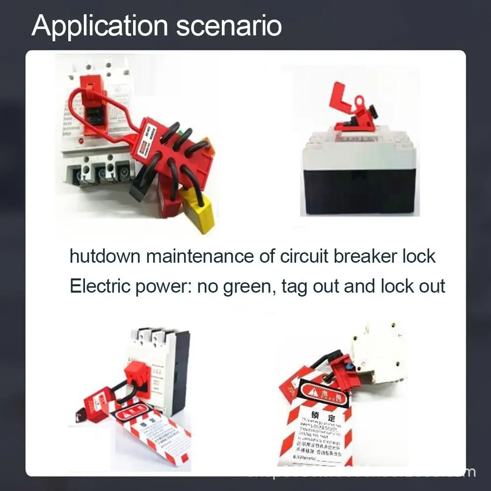 SKS01 Air Switch Leakage Anti Misoperation Moulded Case Extra Large Locks Clamp Type Circuit Breaker Lock