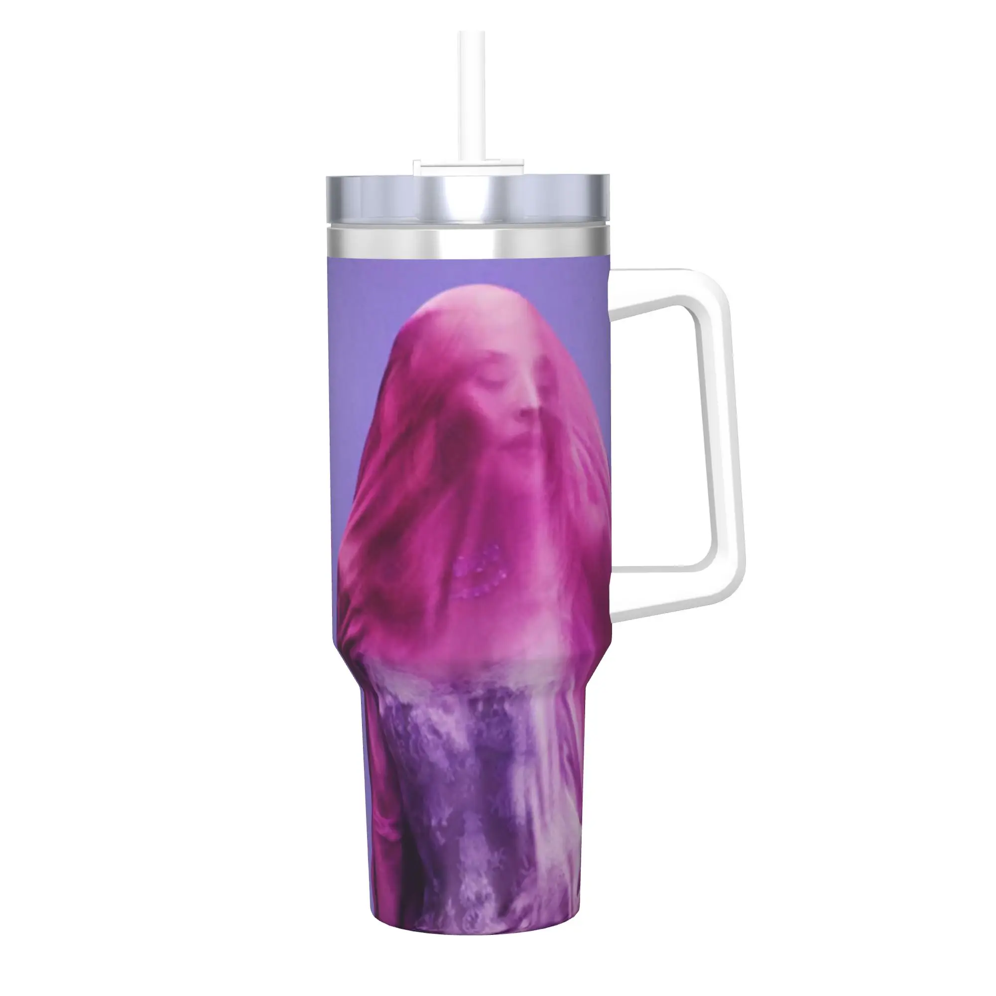 M-Madonnas Confessions II 40oz Tumbler Stainless Steel Double Wall Vacuum Insulated  Mug With Straw