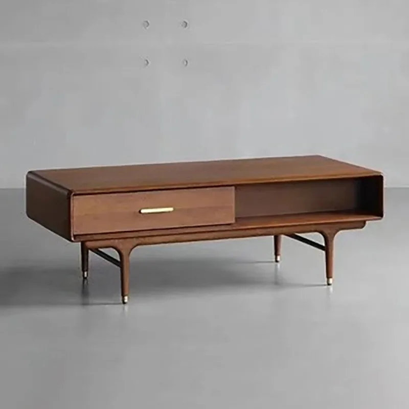 Retro Luxury Tv Stand Unique With Drawer Vintage Living Room Tv Stand Simple Storage Design Tv Schrank Wohnzimmer Home Furniture