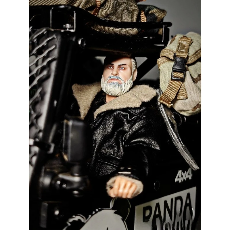RC Crawler Driver Figure for 1/10 1/12 Scale, 14.5cm Height 11cm Seated Replacement Action Figure Rock Crawler Upgrade Accessory