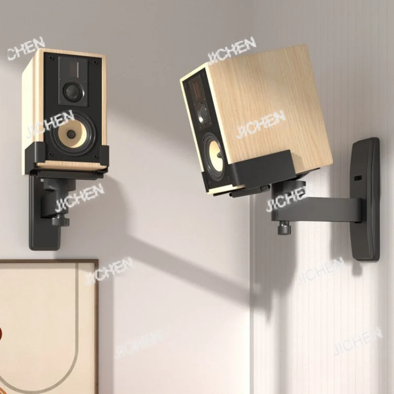 

Настенный кронштейн для полки Книжная полка HIF-стойка Регулируемый настенный аудиодинамик объемного звука Настенный монтаж