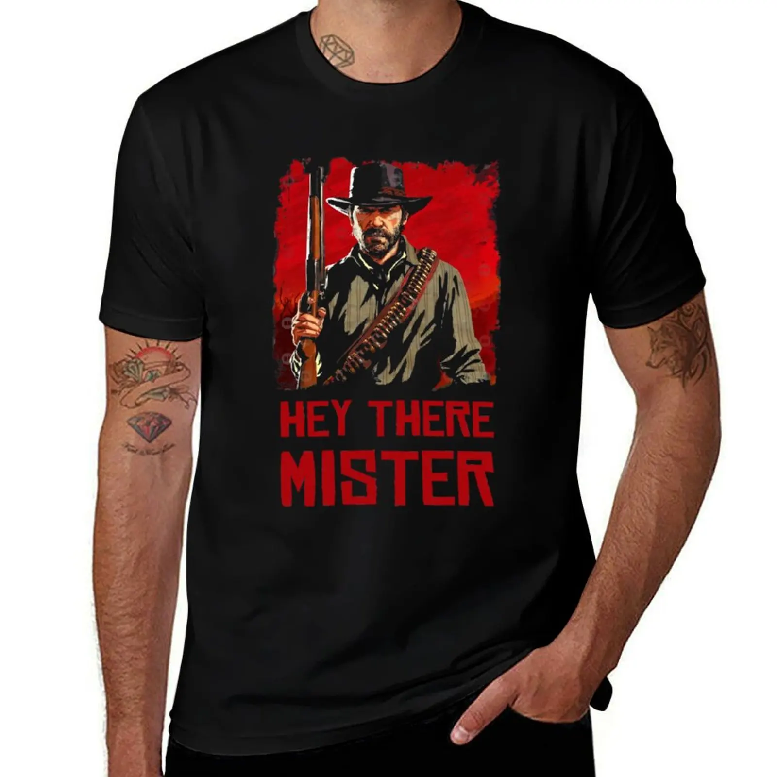 

T-Shirt Arthur T-Shirt t man HEY Morgan cotton t cotton high shirts shirts THERE - MISTER quality