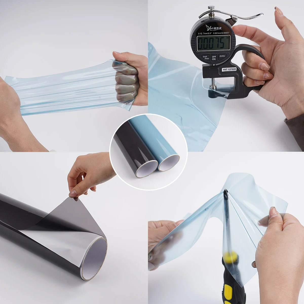 Vlt79% Sunroof Protective Film PPF TPU Thermal Insulation Explosion Proof Scratch Resistant UV Inhibiting Car Sunroof Stickers