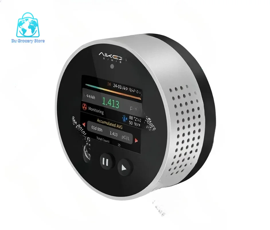 RM-65  Portable Home Radon Detector  Natural Gas Detector Alpha Spectrometry /Detector Measurement Range 3.3Bq/m³-33kBq/m³