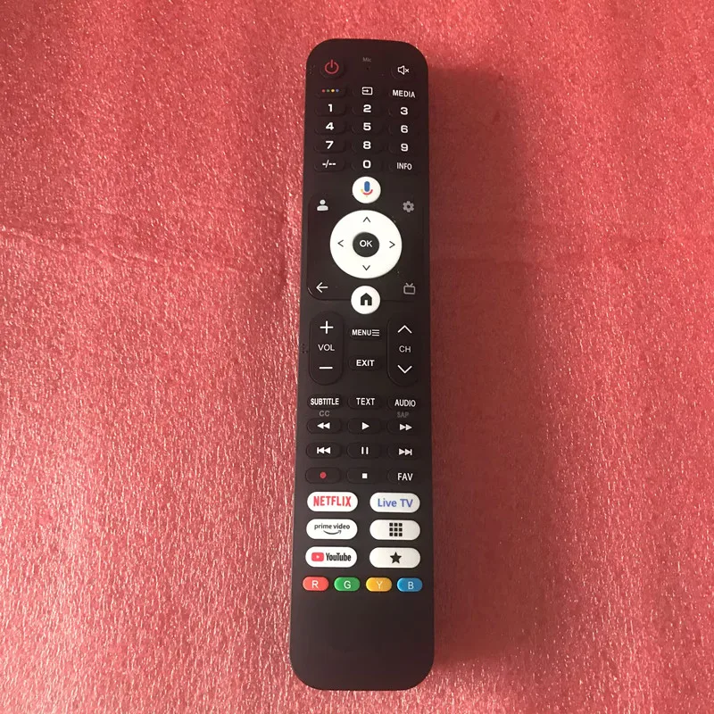 Wireless Bluetooth Voice Remote Control HTR‑U32G ABS Replacement Controller For Haier 4K UHD Android Smart LED Television