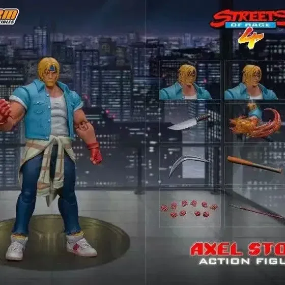 In Stock stormtoys Iron Fist of Rage Axol Stone Figure Doll