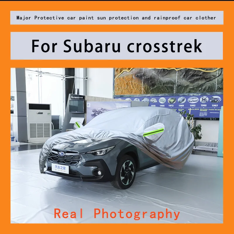 

﻿﻿For Subaru crosstrek Car Covers Outdoor Waterproof Dustproof Sun Rain Snow Protection Thick Oxford Cloth Full Outer Cover