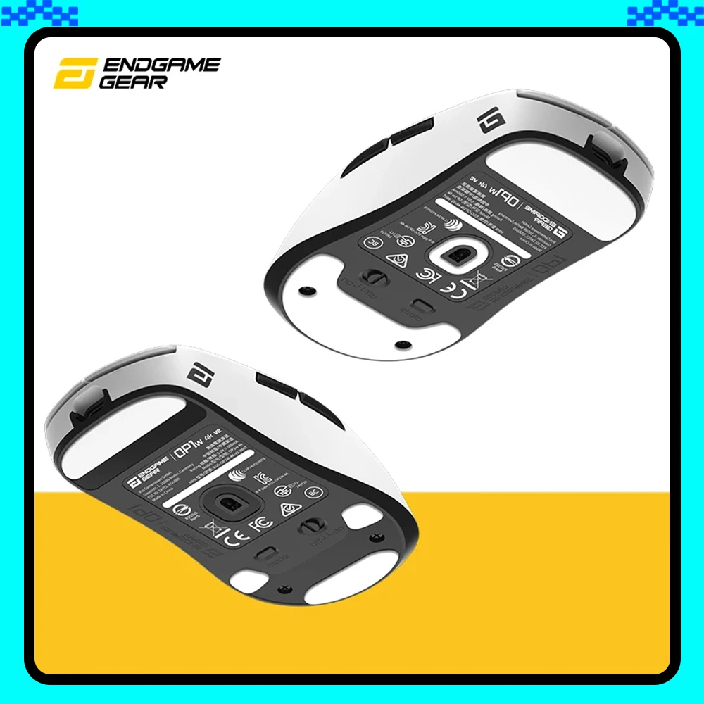 

Endgame Gear OP1w 4K V2 Mouse Dual Mode Wireless Mouse Paw3950 4000Hz Polling Rate Lightweight Gaming Mice PC Accessories