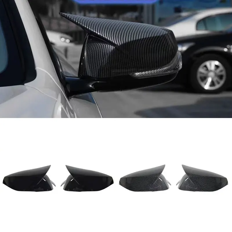 

Крышка зеркала заднего вида, колпачки для боковых зеркал, стиль рога, подходят для Infiniti QX30 Q50S Q50 Q60 Q70 2014-2021