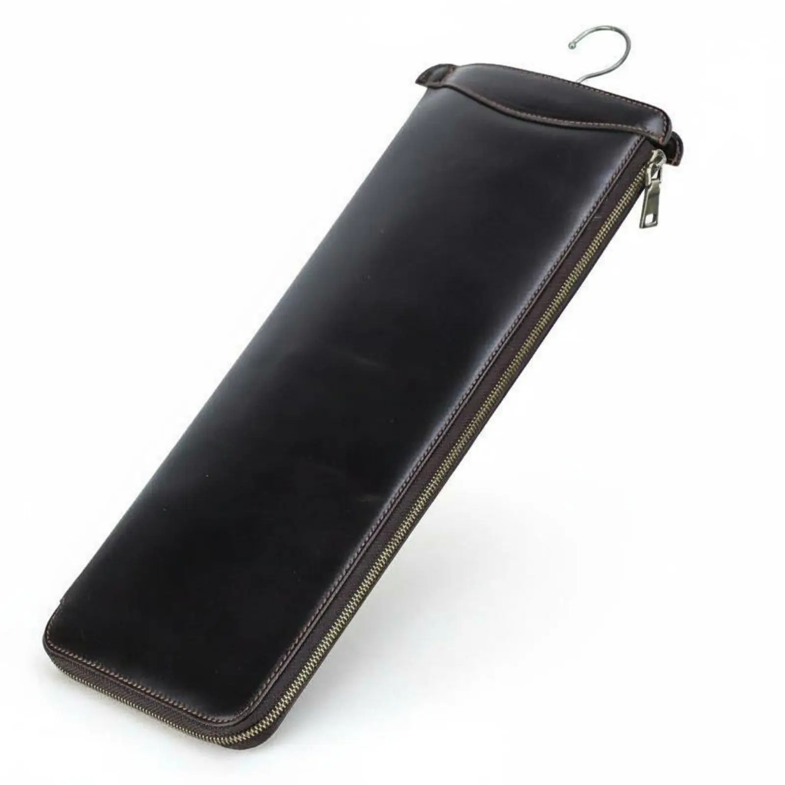 Business Travel Tie Organizer Premium Leather Tie Box 7 Business Travel Tie Organizer Premium Leather Tie Box