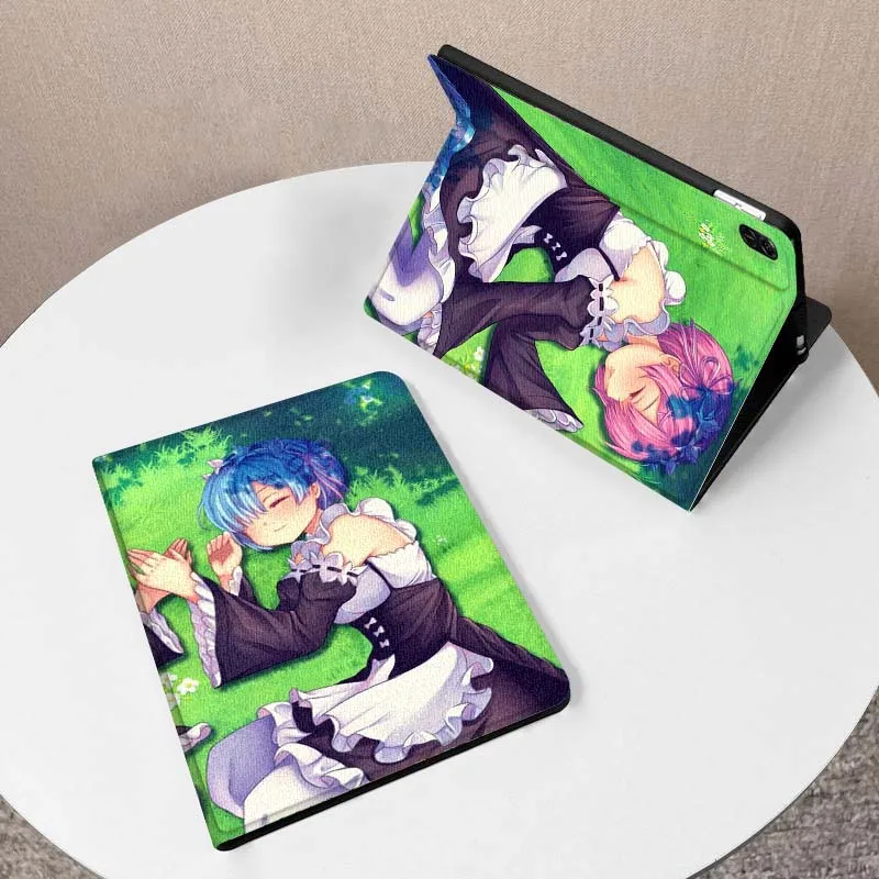 

R-Re Z-ZEROS Anime Girl Tablet Case For Honor Tab Pad 6 7 8 9 X8 V7 V8 X9 13 X8a X9a Pro 10 Magic GT GT2 10.1 13.3 Inch