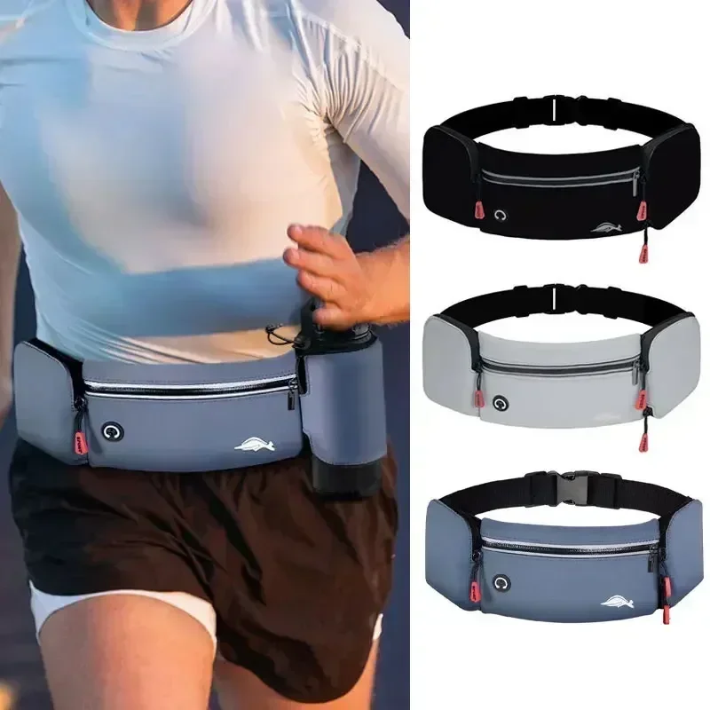 Sports Fanny Pack Men's And Women's Outdoor Marathon Fitness Kit Multifunctional Kettle Bag Running Waterproof Belt Phone Bag