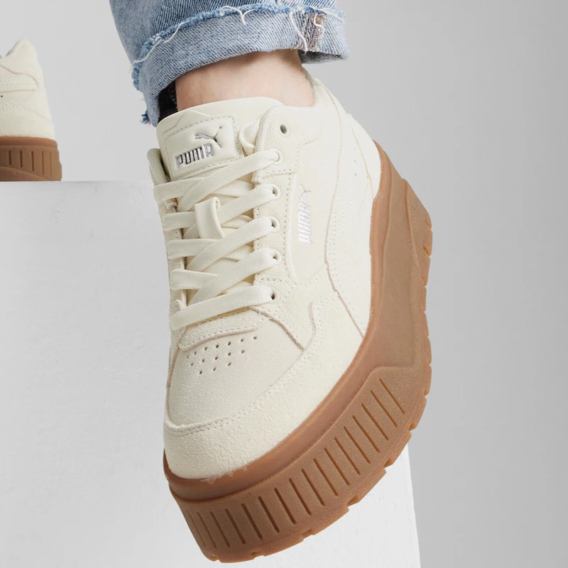 Puma Authentic Current Season New Women's Platform Chunky Retro Classic Low-Top Casual Sneakers 397462-04