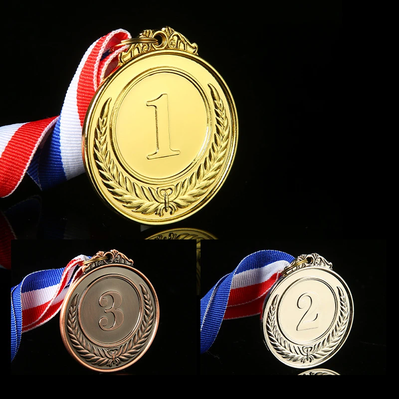 1PC 1st/2nd/3rd Place Competition Gold Silver Bronze Medals Children'S Rewards School Kids Competition Student Sports Activities