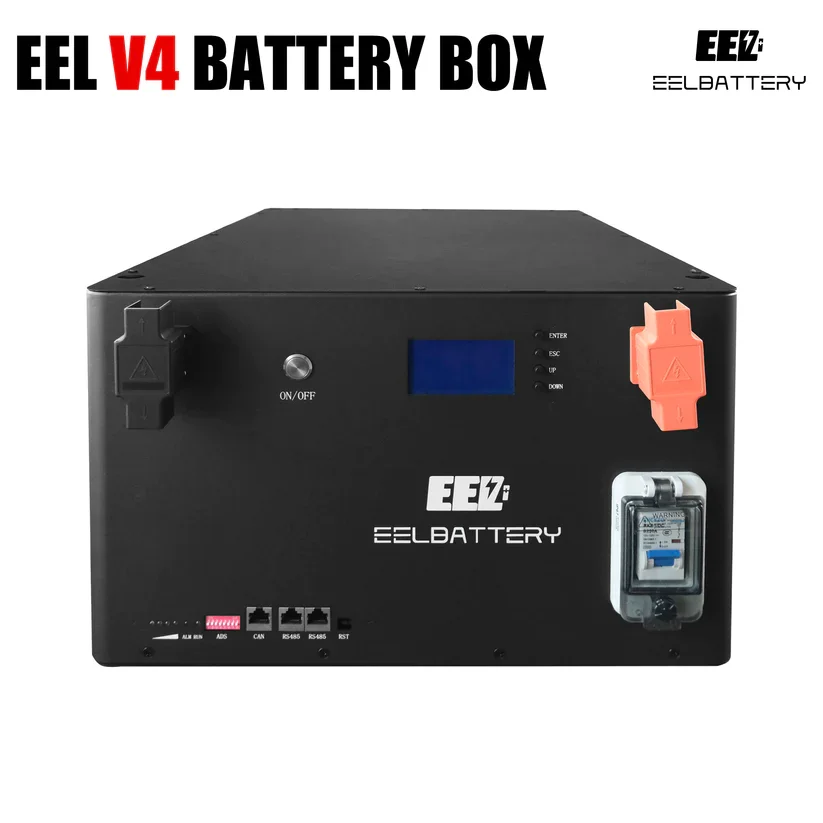 EEL 48V 16S Server Rack V4 280 DIY Unit BOX Built-in Smart BMS Stackable Type Heating Function Tax-free