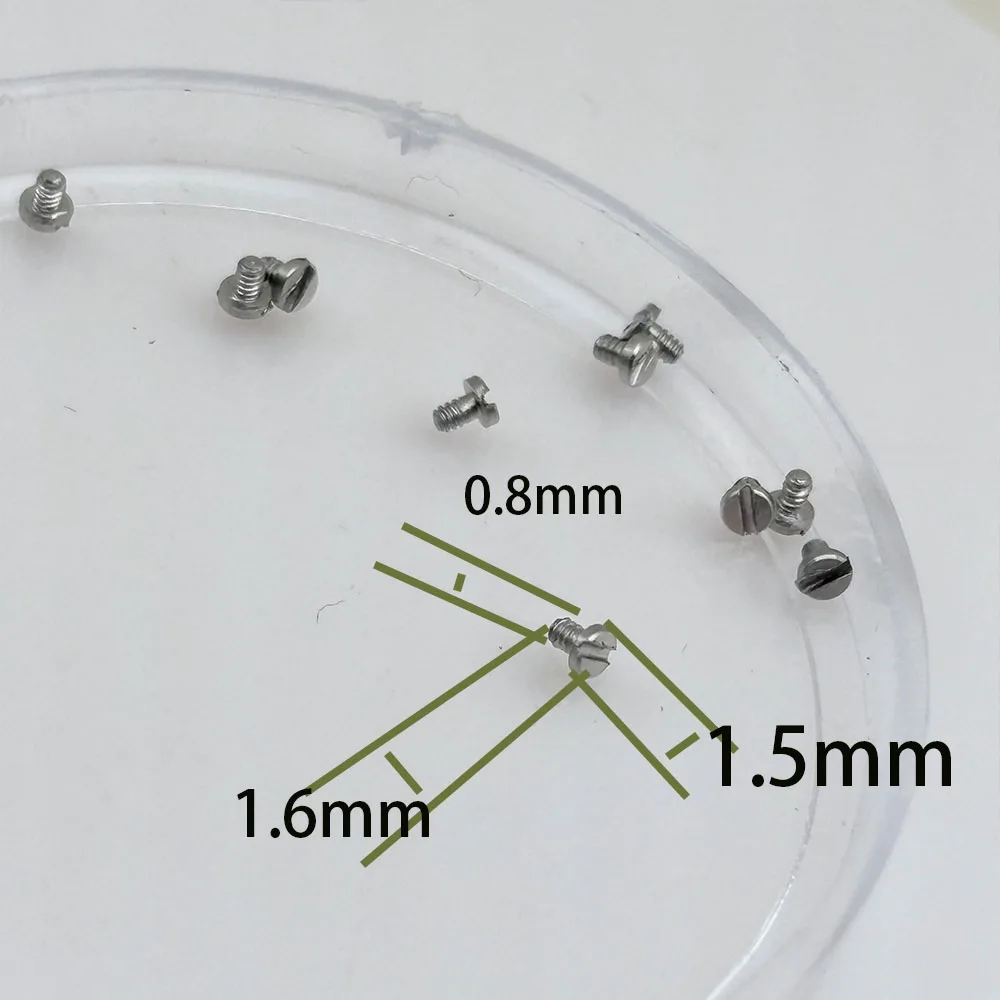 25323310pcs watch movement accessories 8215/8200 machine screws/swing plate screws/backstop screws