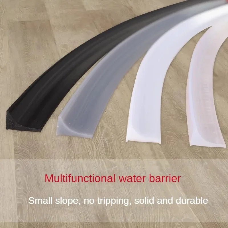 Countertop Water Barrier Strip Water Blocking Strips Dry &Wet Separation Silicone Seal Strip for Kitchen Bathroom Washbasin