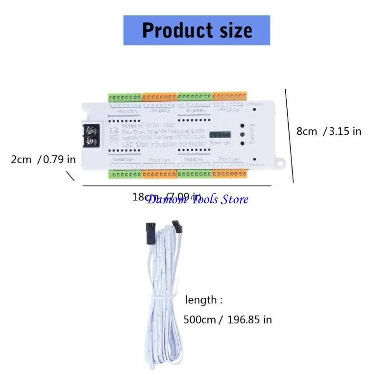 57BE Automatic 12V 24V LED Motion Light Controller 32 Channel Motion