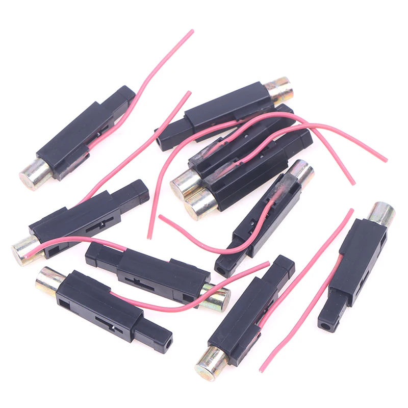 10pcs Disposable Plastic Conventional Piezoelectric Wire Copper Cover Electronic Igniter Spray Furnace Replacement Parts