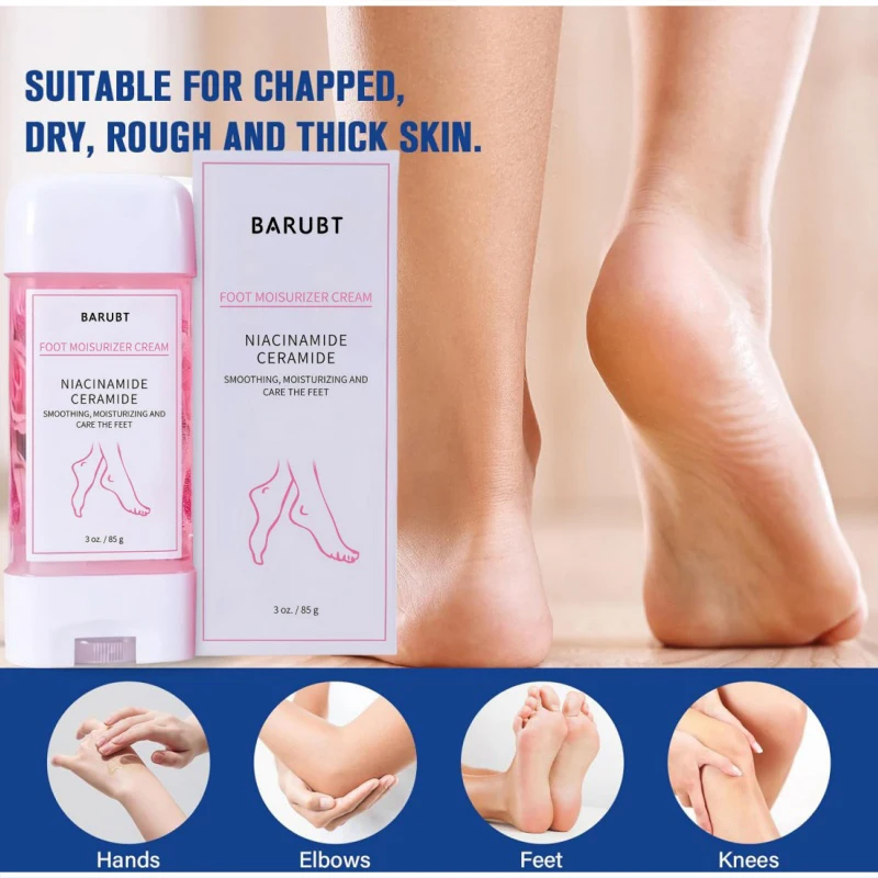 

Foot Moisurizer Cream Niacinamide Smоothing Ultra Moisturizing Fast Repair Skin Crack Heels Reduce Dry Skin Nourish Foot Cream