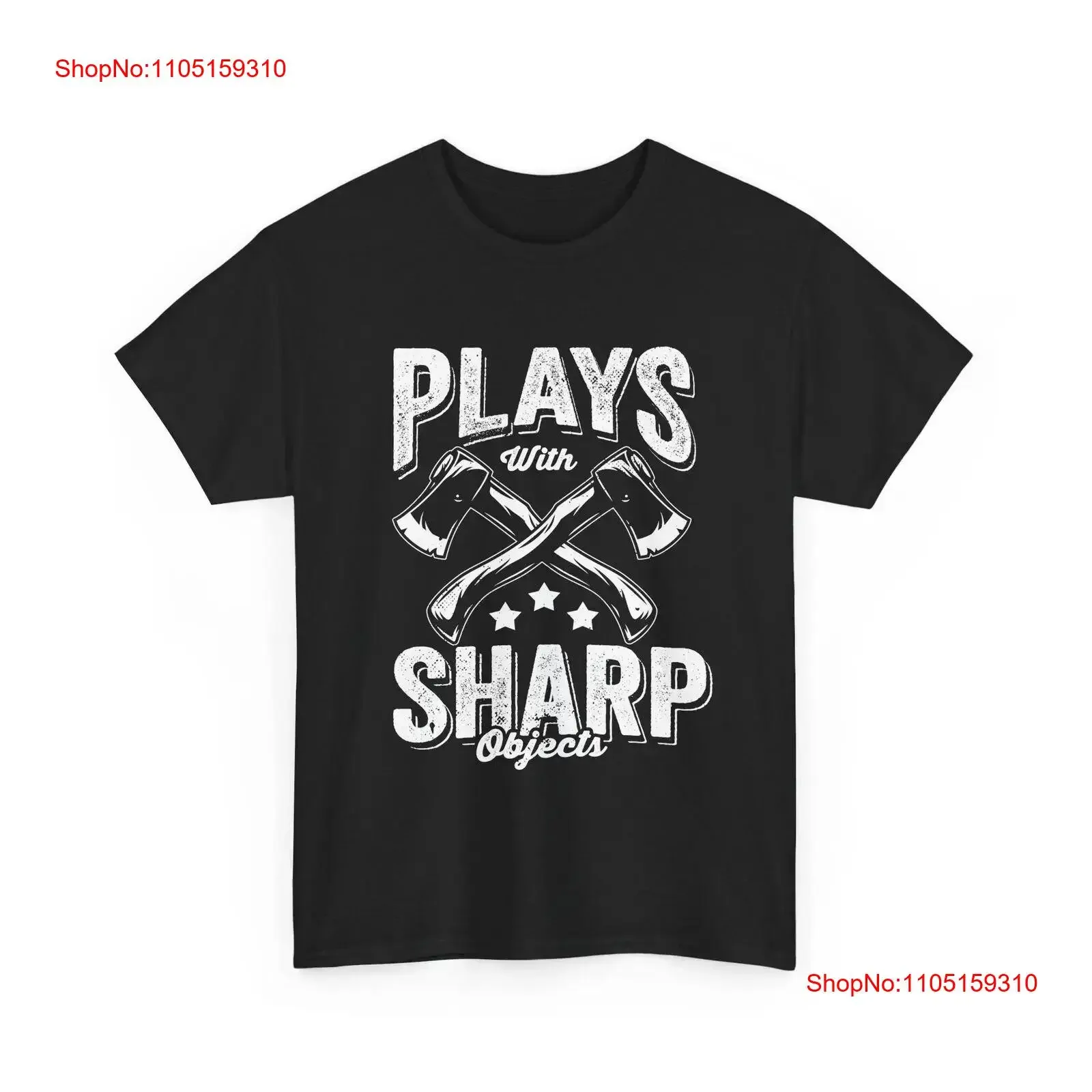 

Axe Hatchet Throwing T Shirt Plays With Sharp Objects vintage Washed streetwear Top For Everyday Wear Unisex Slightly