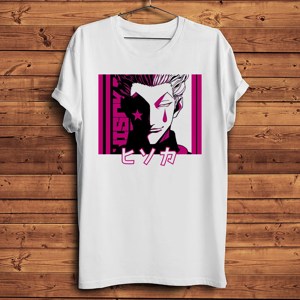 Hunter Hisoka Morow Cool Anime Funny HXH Manga T Shirt Men Short Sleeve Casual TShirt Unisex Daily Breathable Streetwear Tee