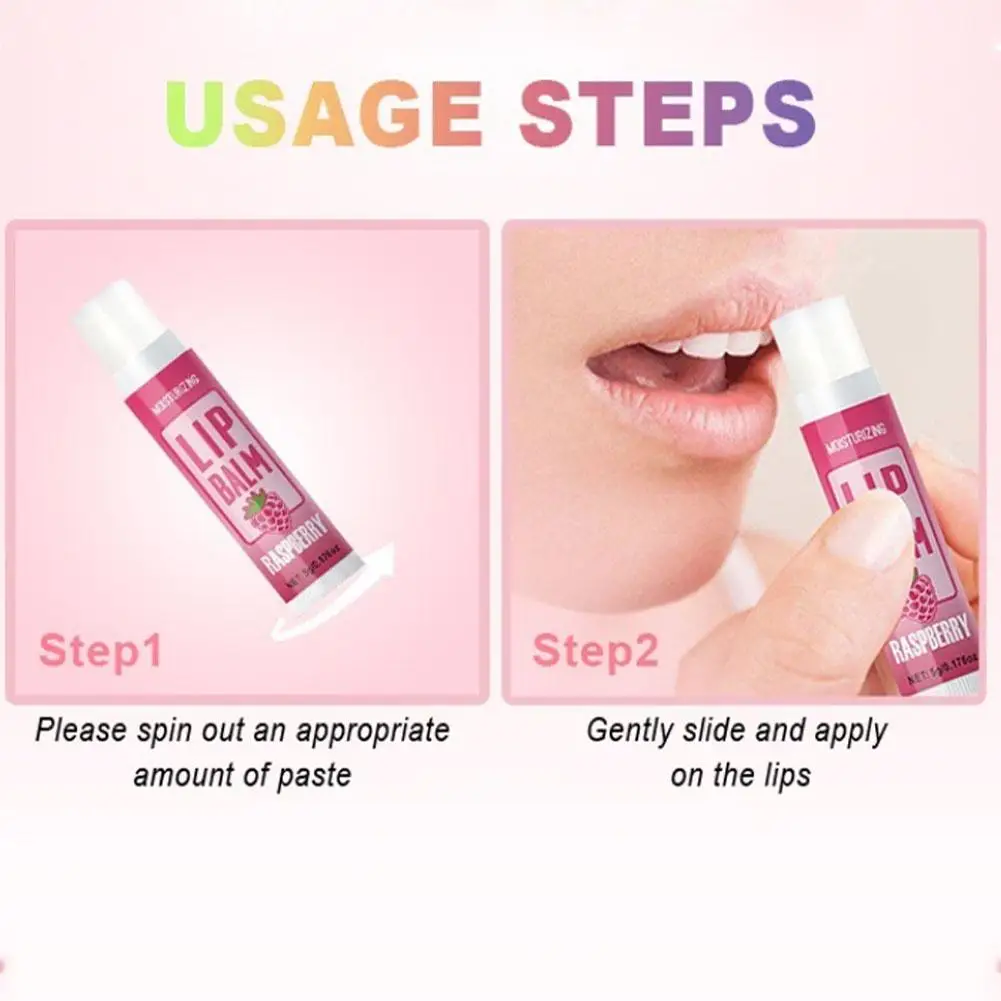 NOVO presente conjunto de bálsamo labial 5g Hidratação profunda e esfoliante hidratante de longa duração para criar lábios hidratados 12 PCS