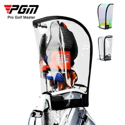 PGM Universal Golf Bag Cap Waterproof Dustproof Protect Hat Cover Adjustable Magic Stick Laser Colorful Transparent QB072