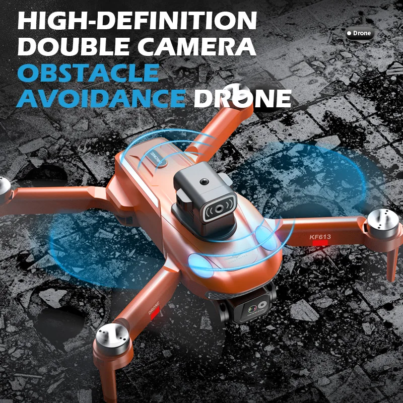 KF613 GPS Drone With 4K Camera Obstacle Avoidance  FPV Quadcopter Brushless Motor 5G WIFI 18min Flight Mini Dron Gift for Kids