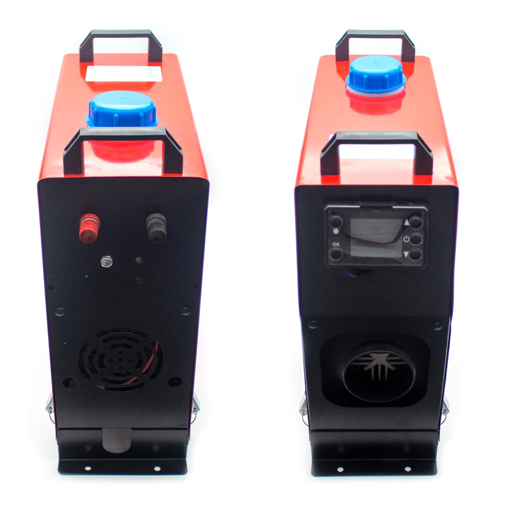 Calentador de aire diésel para coche de 12V, todo en uno con silenciador para coche, autobús, remolque, RV, varios vehículos diésel, calentador de estacionamiento de 5KW