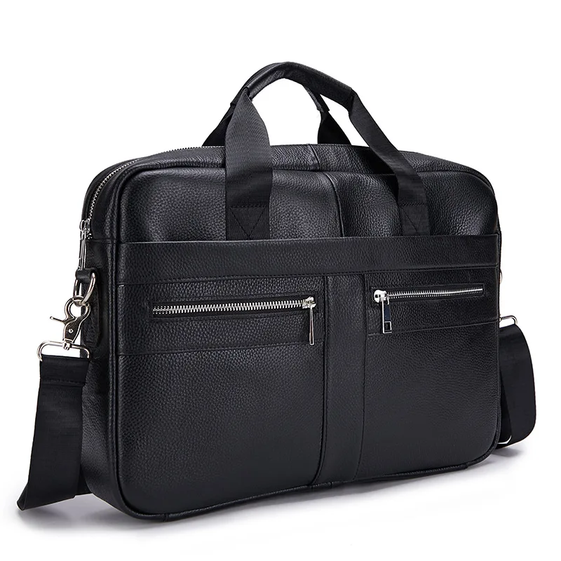 Sac à Main en Cuir group pour Homme, Sacoche de Grande Capacité, Fourre-Tout pour Ordinateur Portable de Bureau, Décontracté