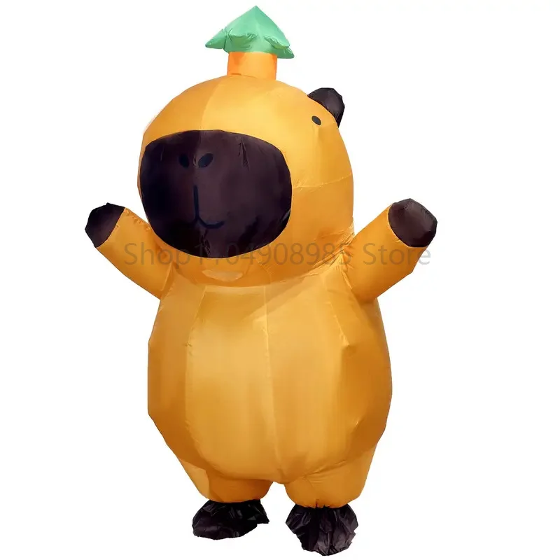 

2025 new capybara inflatable costume cartoon animal inflatable costume cute animal inflatable costume party beach party