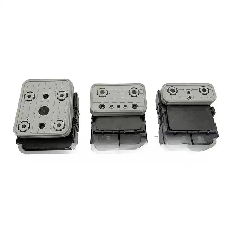 Woodworking machinery vacuum suction block 140x115x50mm, rubber metal strip woodworking accessories