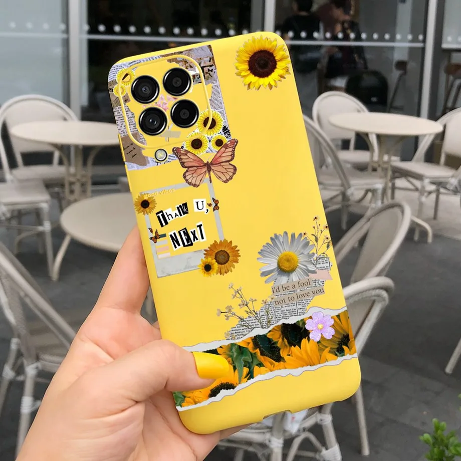 حافظة لهاتف جالاكسي A53 M53 5G حافظة حماية من السيليكون الناعم لهواتف سامسونج M53 A53 A536B