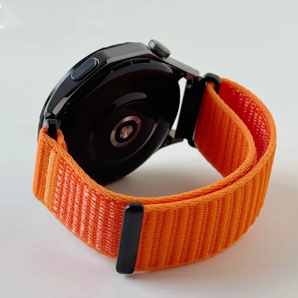 20mm 22mm Uhrenarmband für Samsung Galaxy Watch 7/FE/5/pro/6/4/Classic Sport Nylon Loop Armband Huawei Watch GT/5/4/3 pro 2 Band